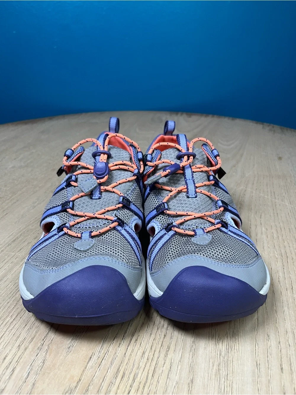 TEVA Kid’s Manatee Sport Sandals Closed Toe Water Shoes Size 5 Outdoor Hiking